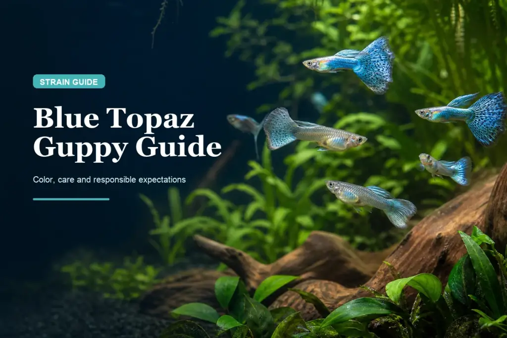 Blue Topaz Guppy Guide: Identification, Care & Breeding