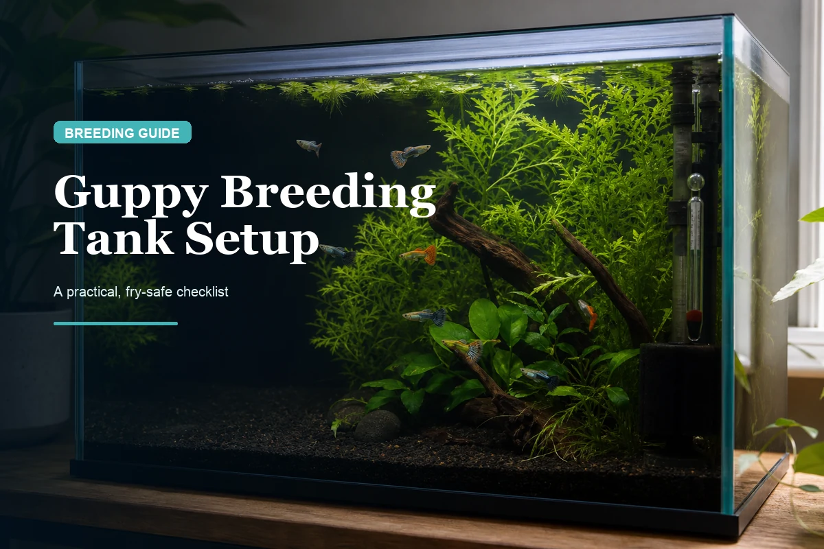 Guppy Breeding Tank Setup: Simple Guide for Healthy Fry