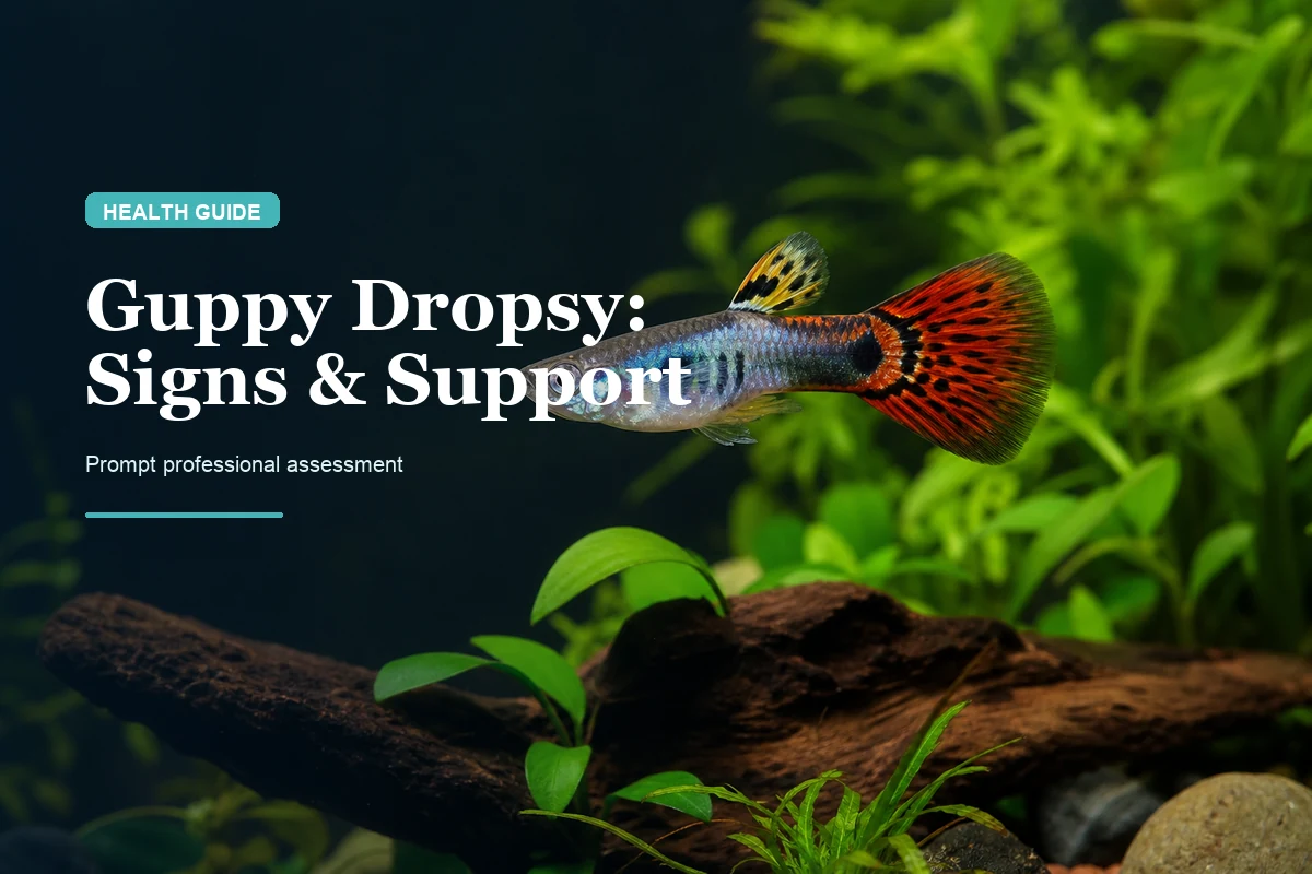 Guppy Dropsy: Pinecone Scales, Swelling, Causes & Supportive Care