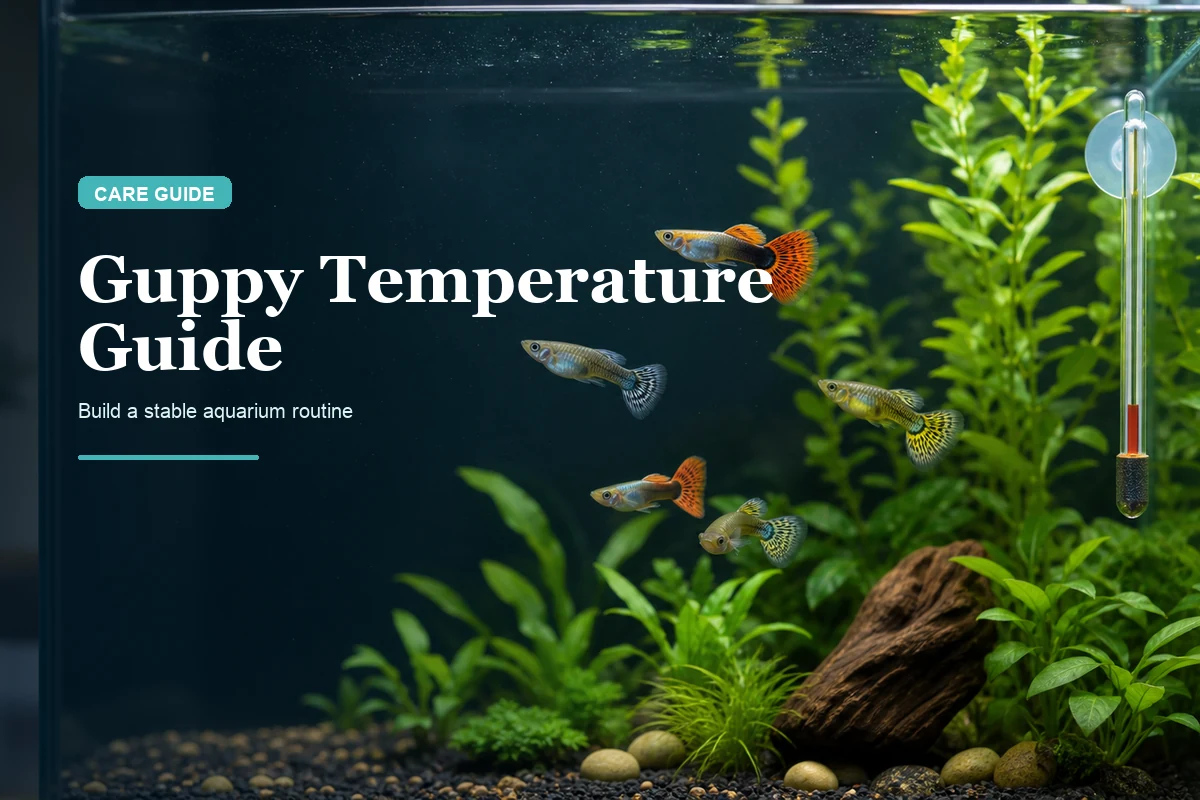 Guppy Temperature Guide: Safe Range & Stability