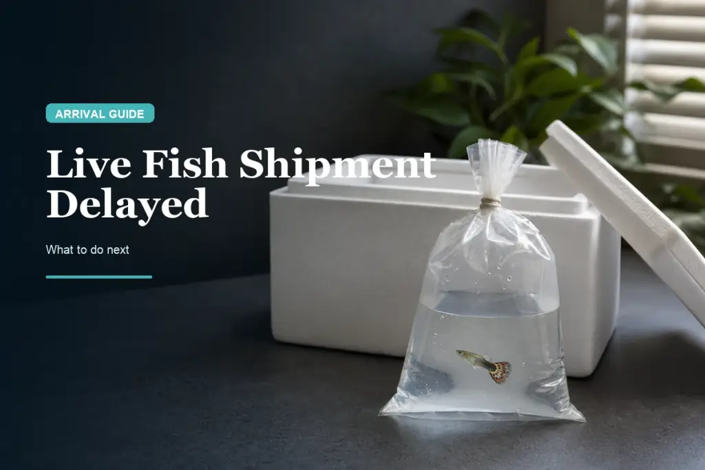 Live Fish Shipment Delayed: What to Do Next