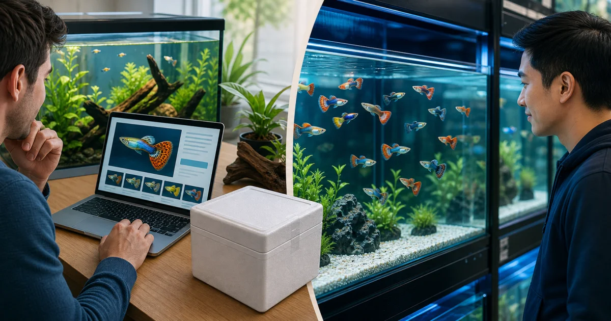 Live Guppies Online vs Local Fish Store: Which Is Better?