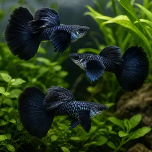 Representative AI-generated image of Dark Dumbo Dragon Breeder Trio; not an exact inventory photograph.