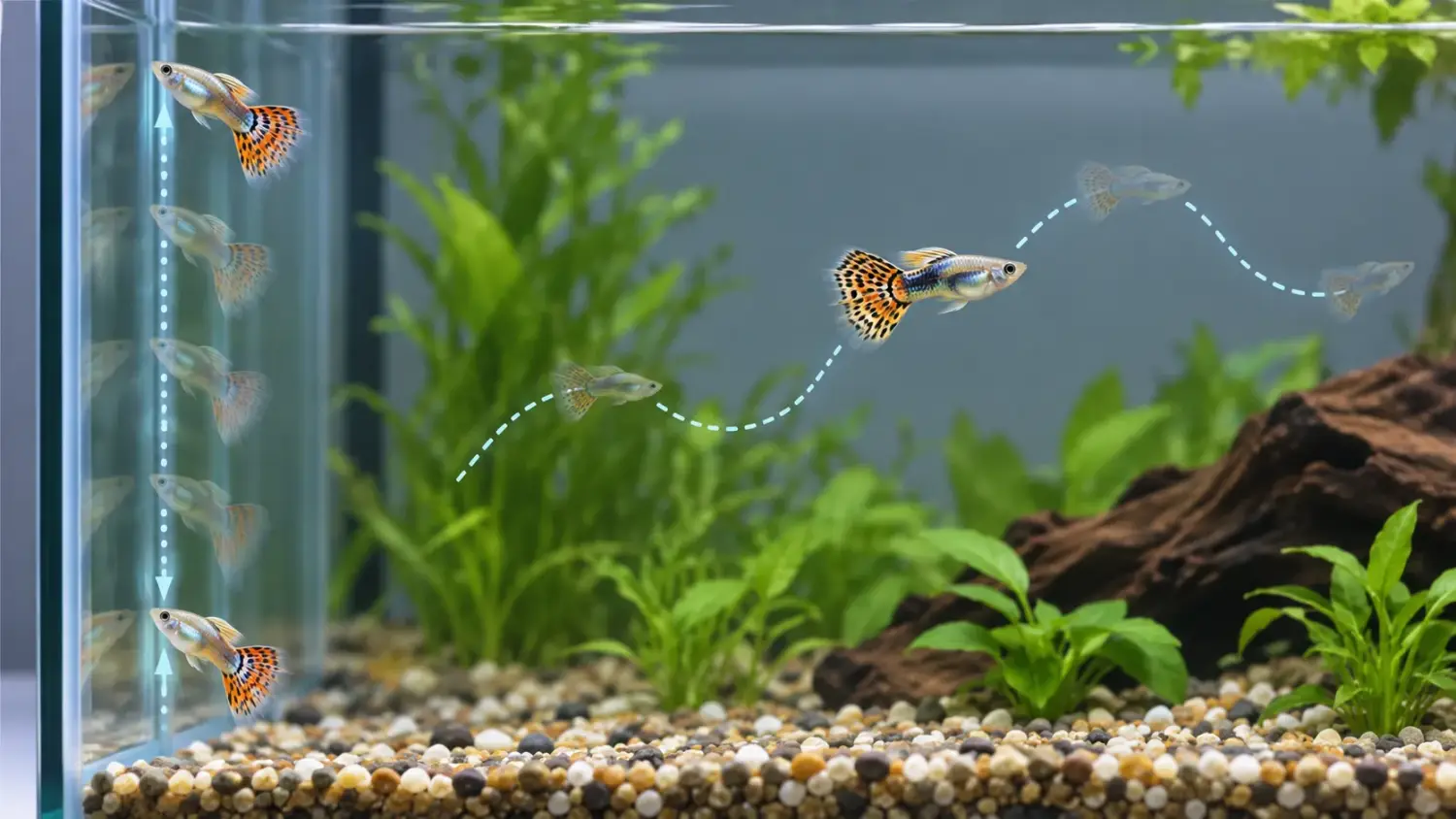 Why Is My Guppy Glass Surfing? Causes & Stress Checks