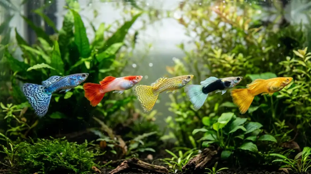 Guppy Pattern Types: Mosaic, Grass, Cobra, Koi & More Explained